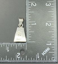 Taxco Mexico Sterling Silver Turquoise Color Pendant