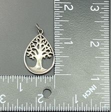 Sterling Silver Tree Pendant