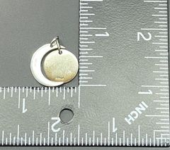 Sterling Silver Moon Pendant