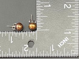 Sterling Silver Pearl Earrings
