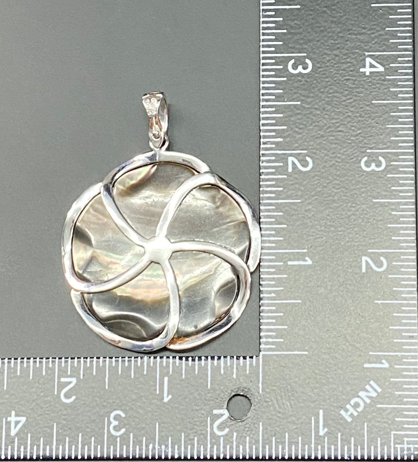 Sterling Silver Shell Pendant