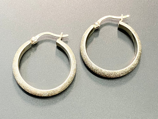 Sterling Silver Hoop Earrings