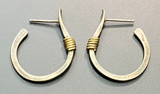 Sterling Silver Hoop Earrings