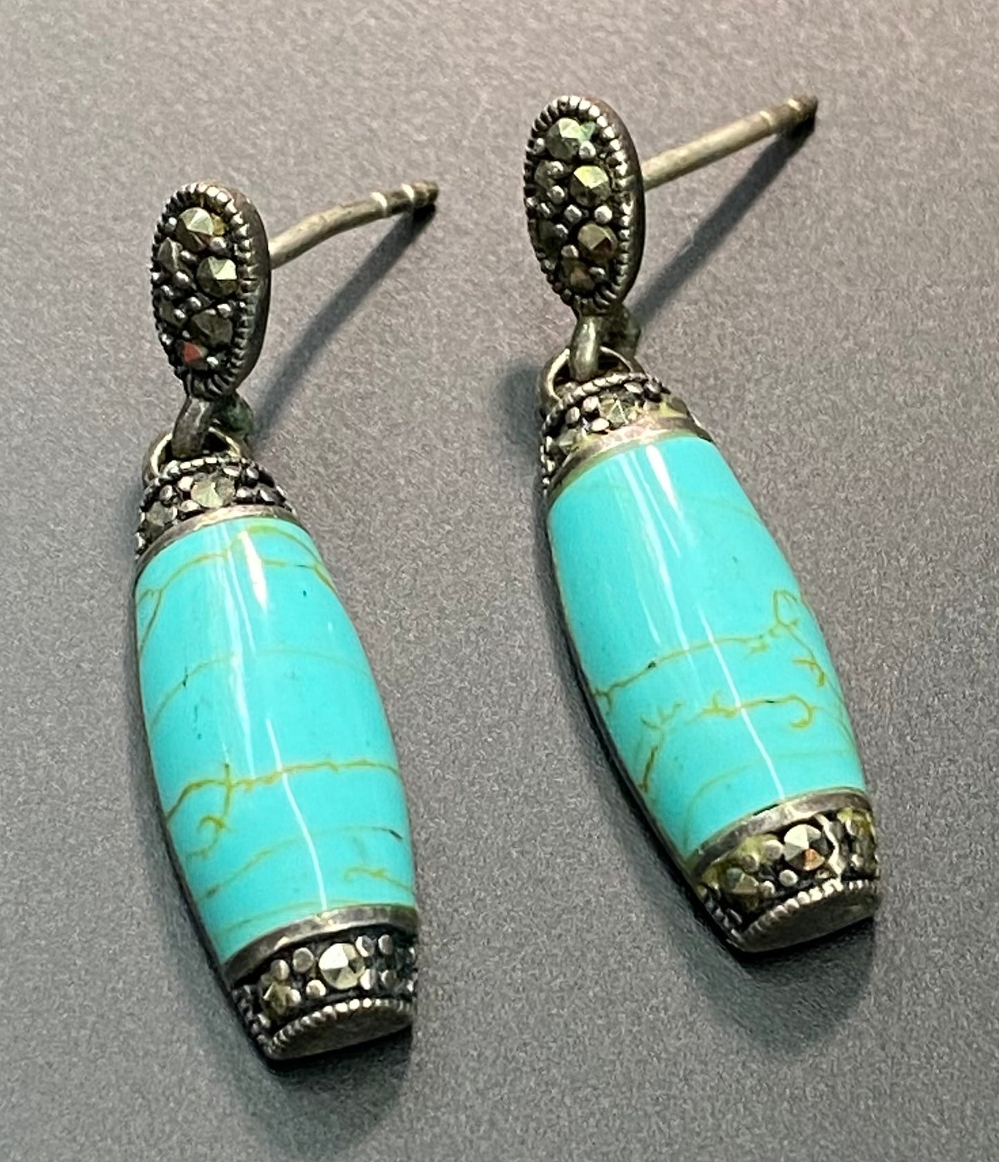 Sterling Silver Turquoise Earrings