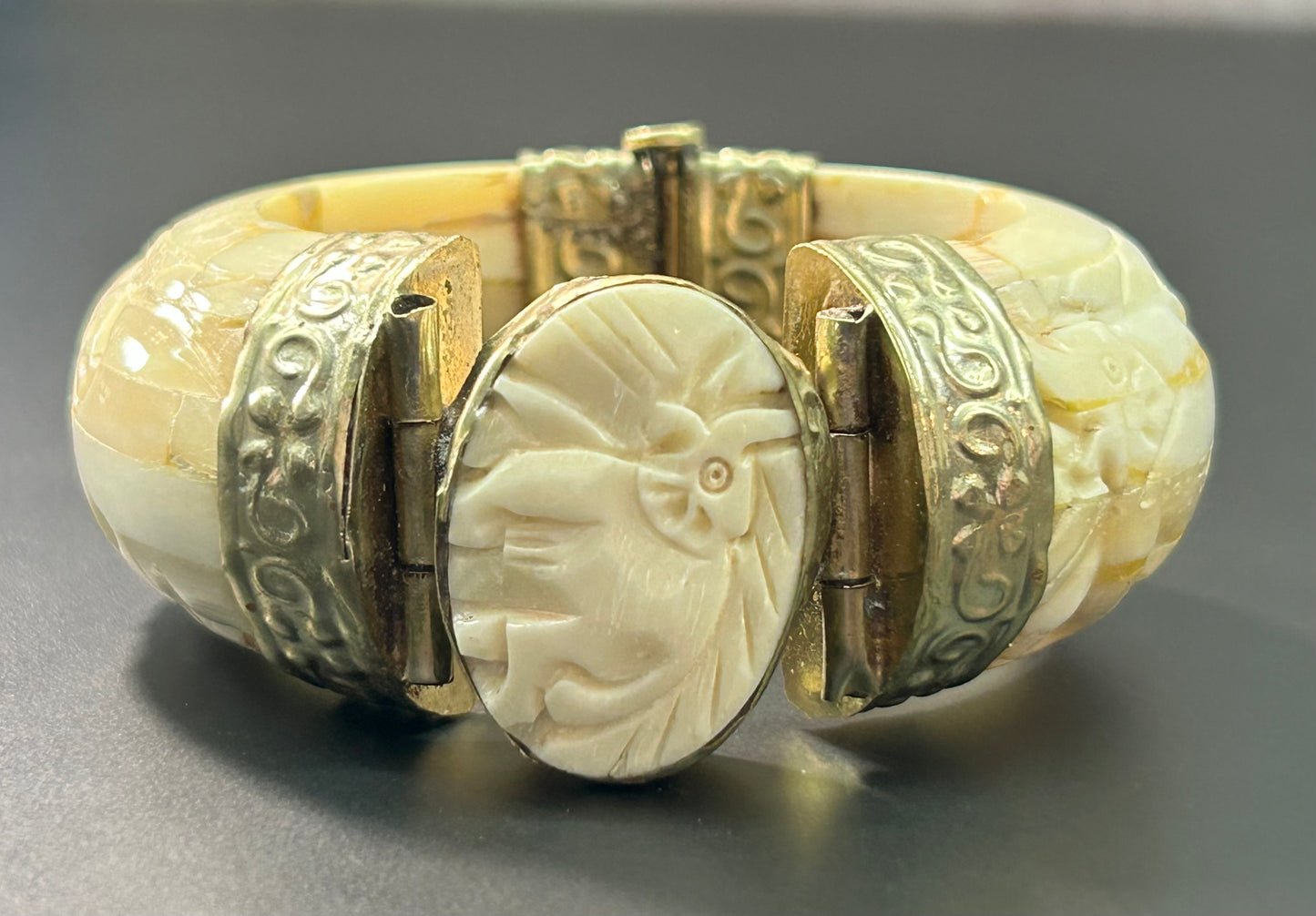 Chunky Bone Elephant Bracelet