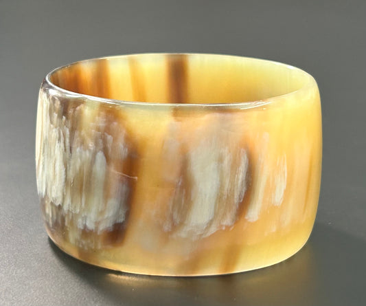 Horn Bangle Bracelet