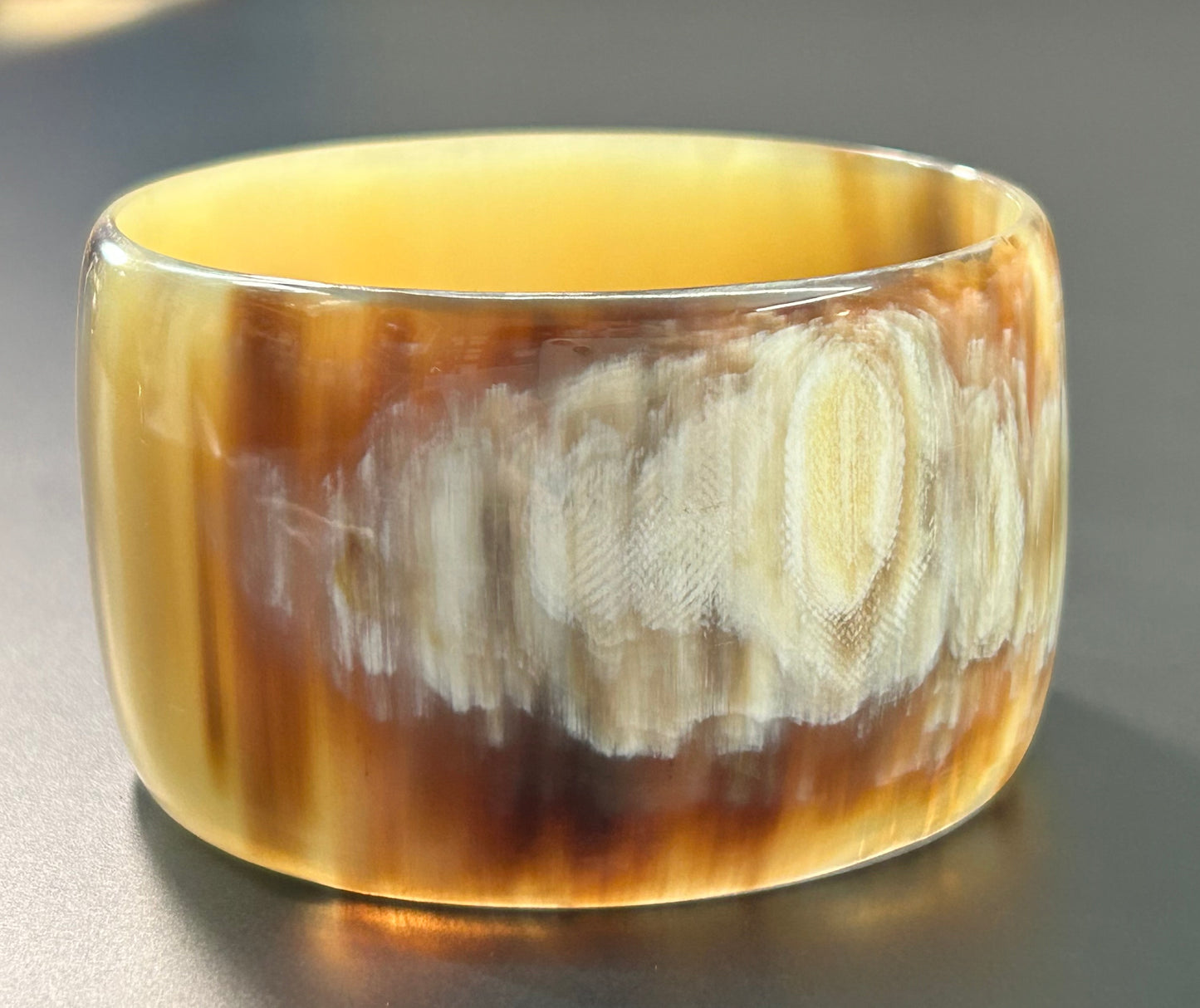 Horn Bangle Bracelet