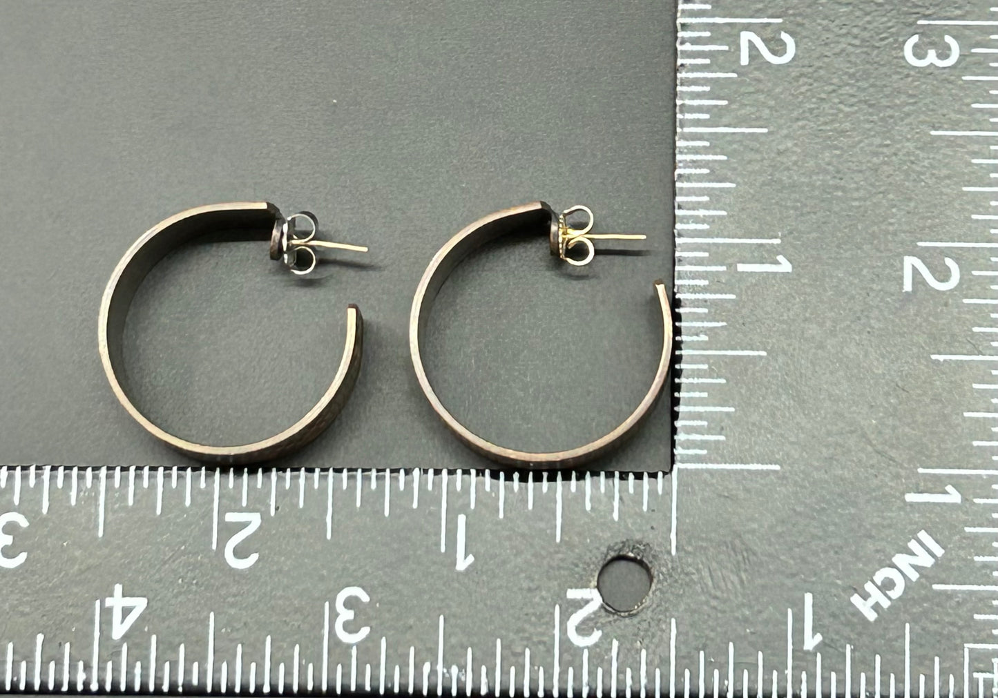 Copper Hoop Earrings