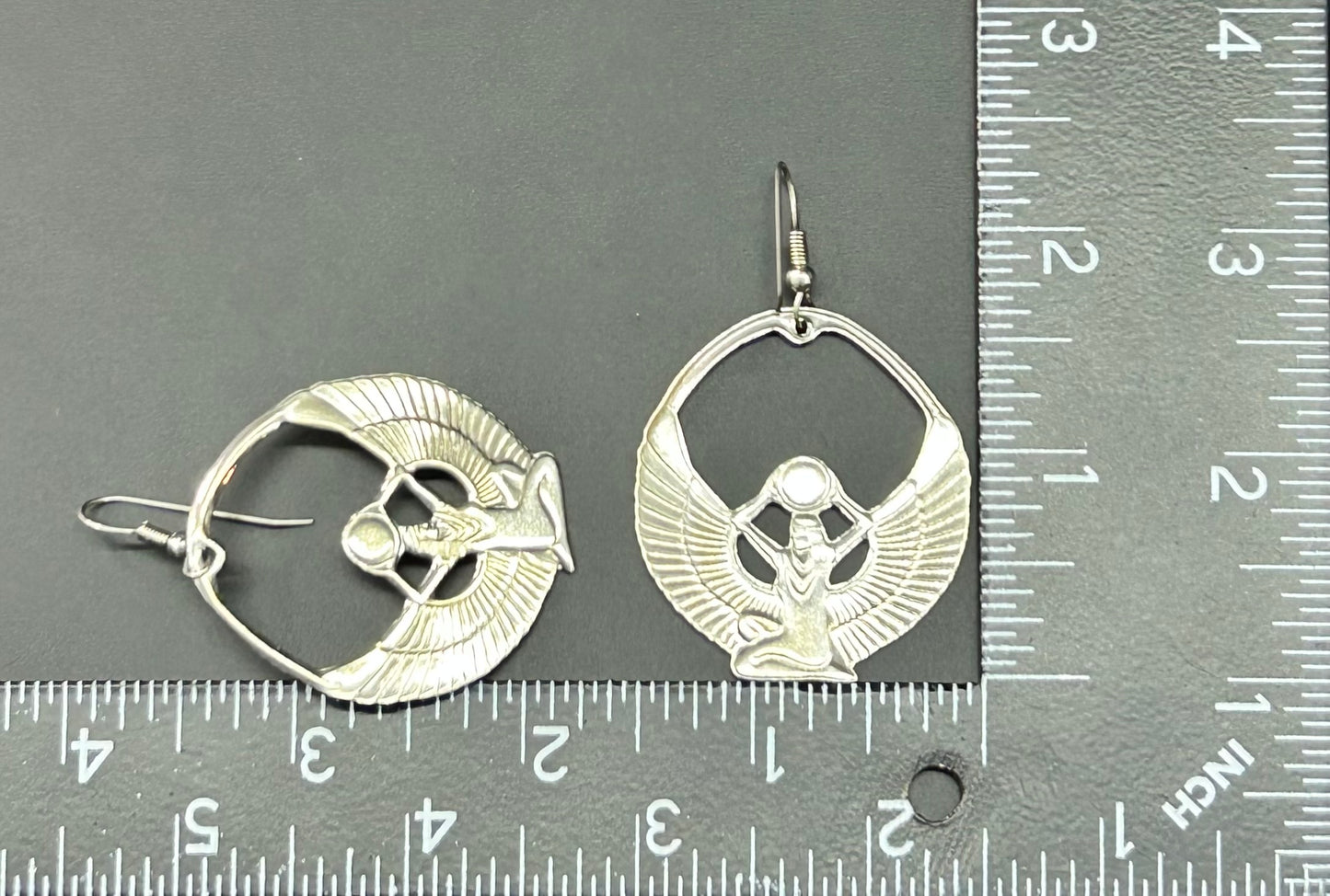 Egyptian Goddess Isis Earrings