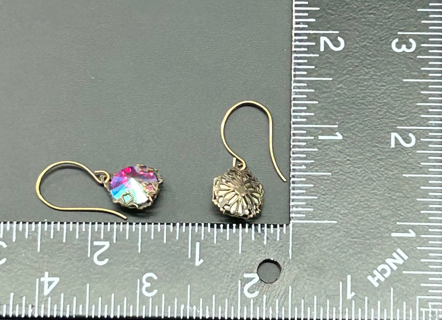 Rivoli AB Rhinestone Earrings