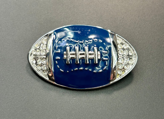 Pure Allure Football Brooch