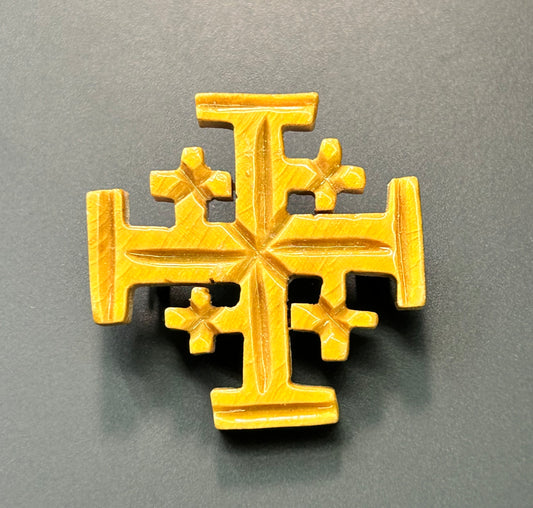 Jerusalem Cross Brooch