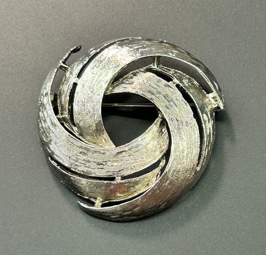 Silver Tone Brooch