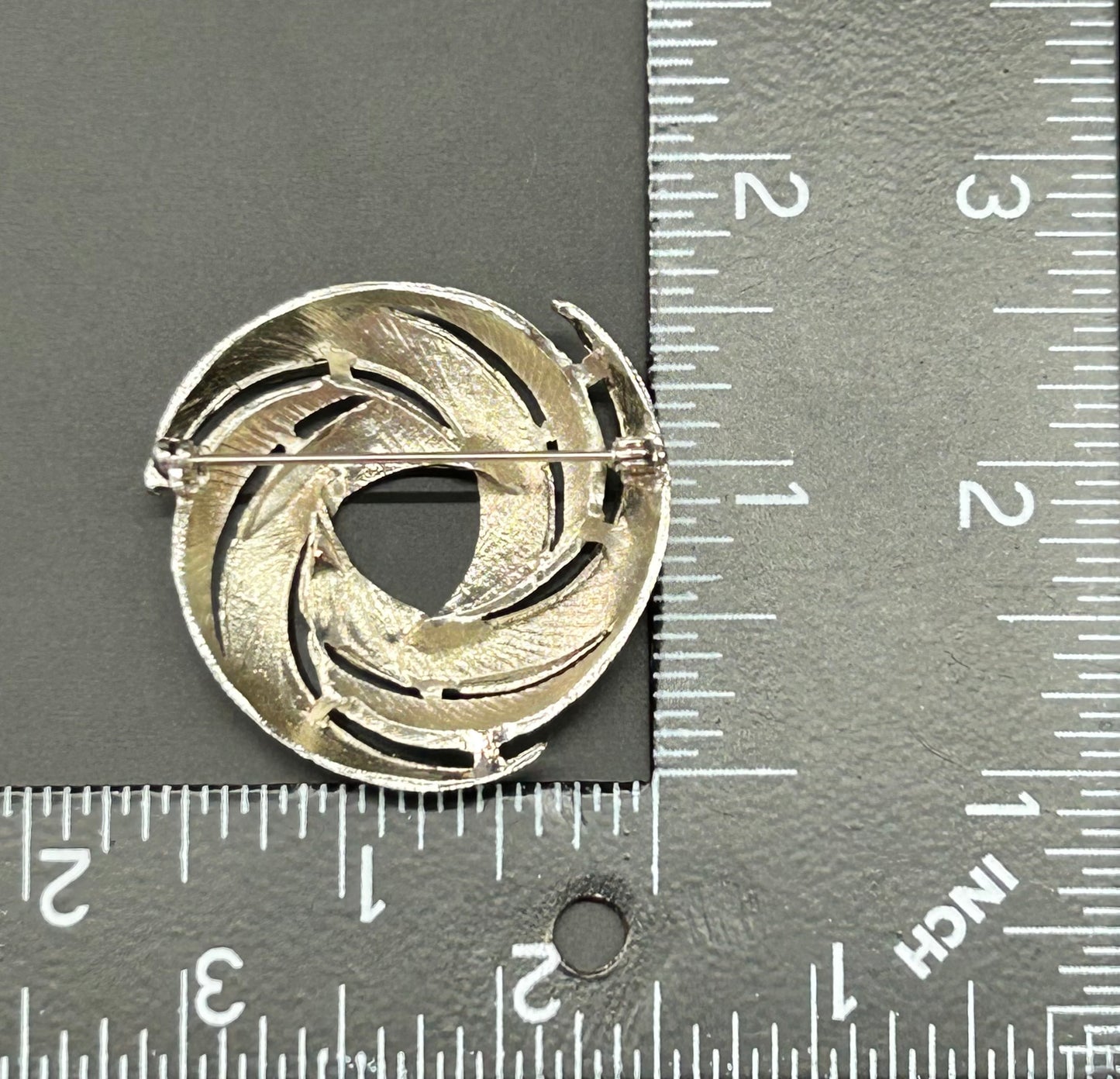 Silver Tone Brooch