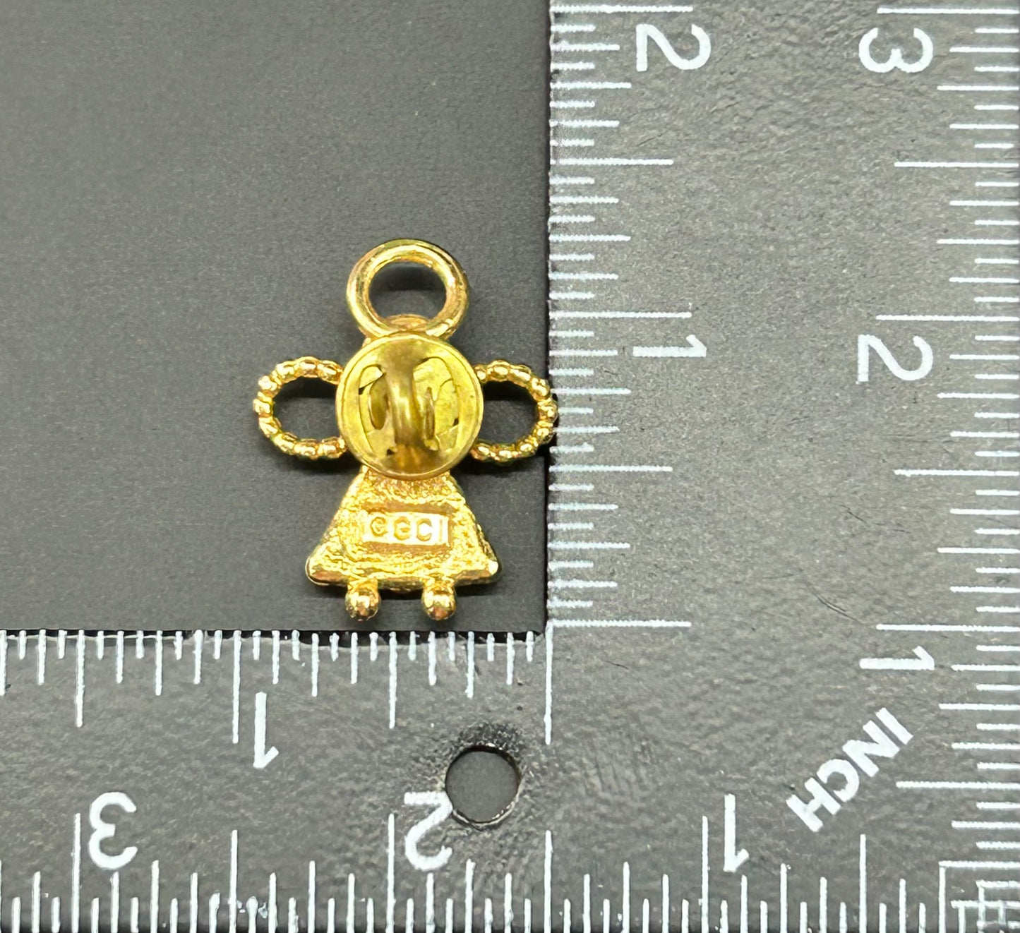 Faux Pearl Angel Pin