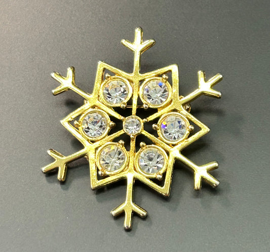 Snowflake Brooch