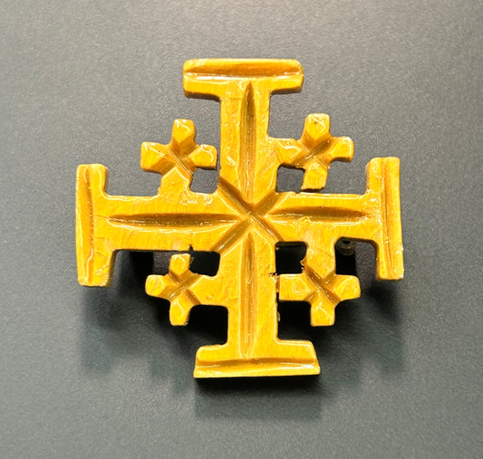 Jerusalem Cross Brooch