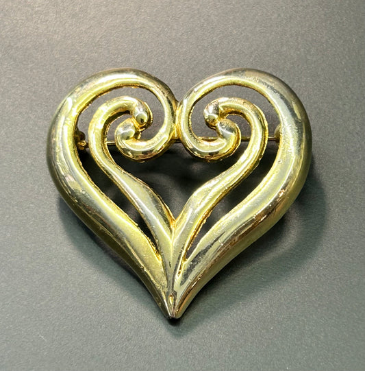 Heart Brooch