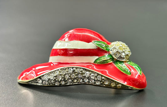 Red Hat Brooch