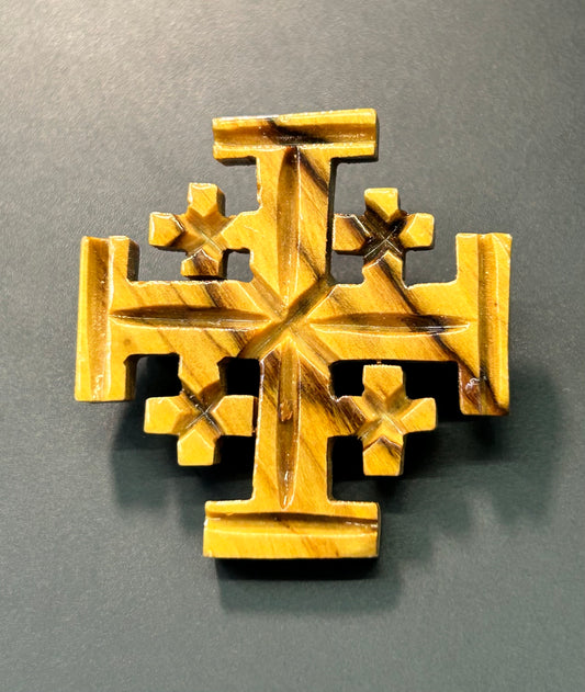 Jerusalem Cross Brooch