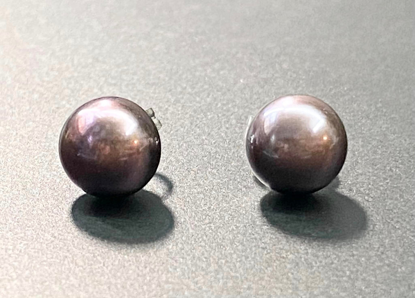 Sterling Silver Pearl Earrings