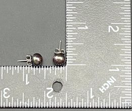 Sterling Silver Pearl Earrings