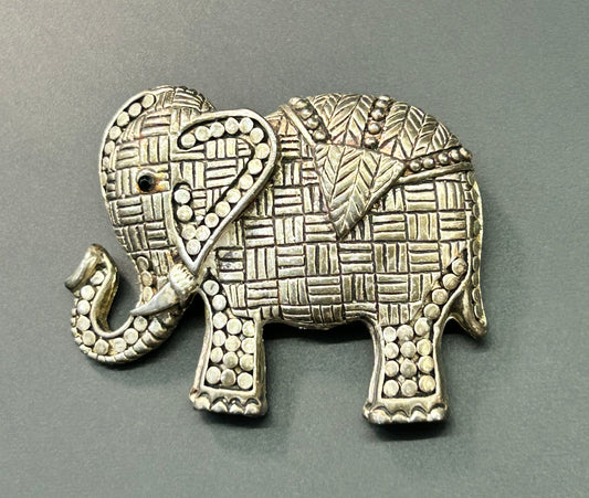 Elephant Brooch