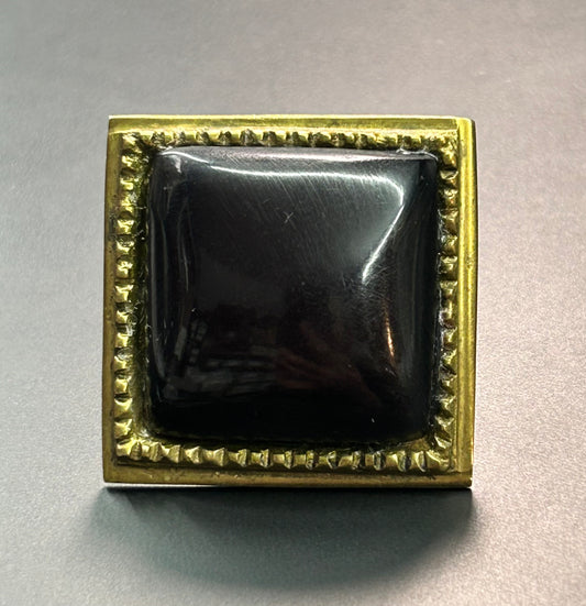 Brass & Resin Ring
