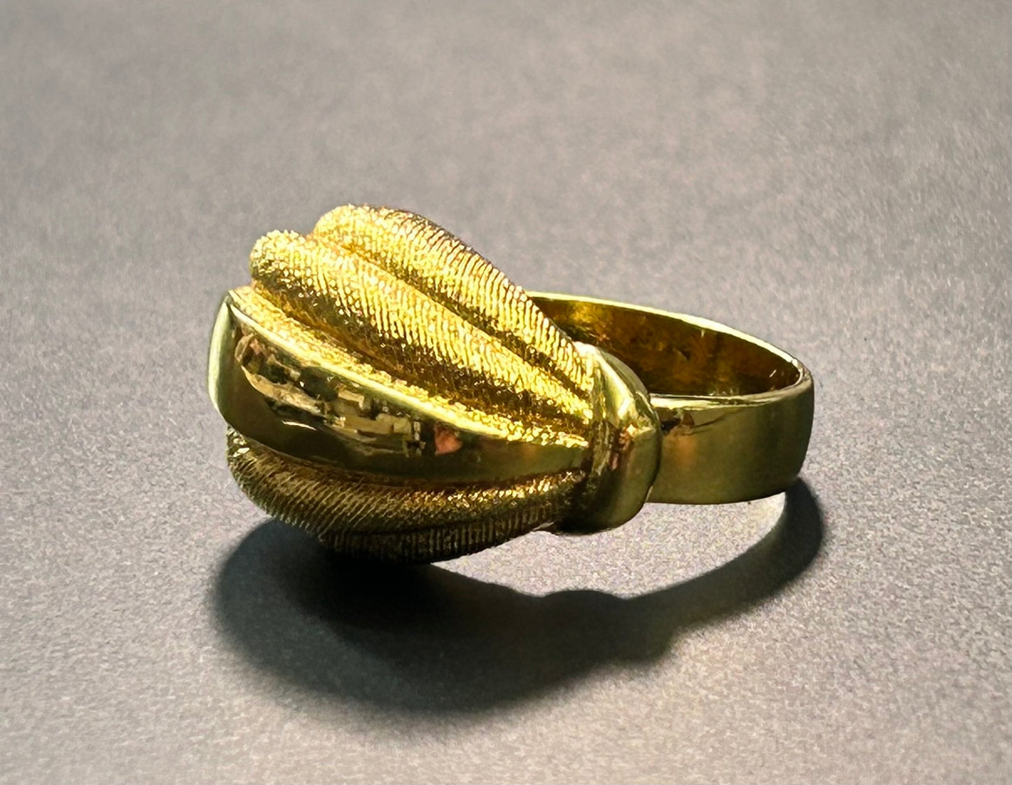 Monet Gold Tone Ring
