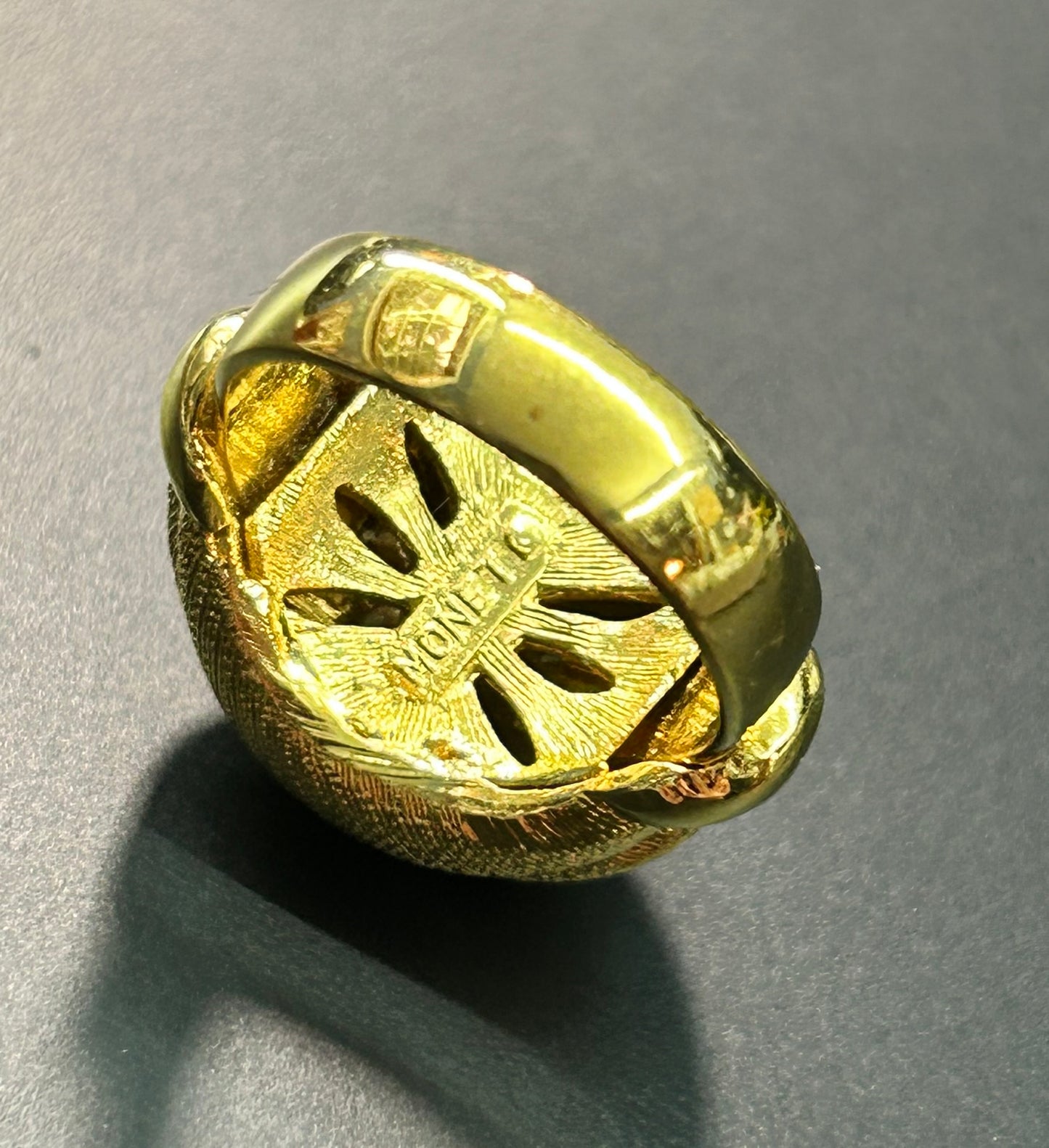 Monet Gold Tone Ring