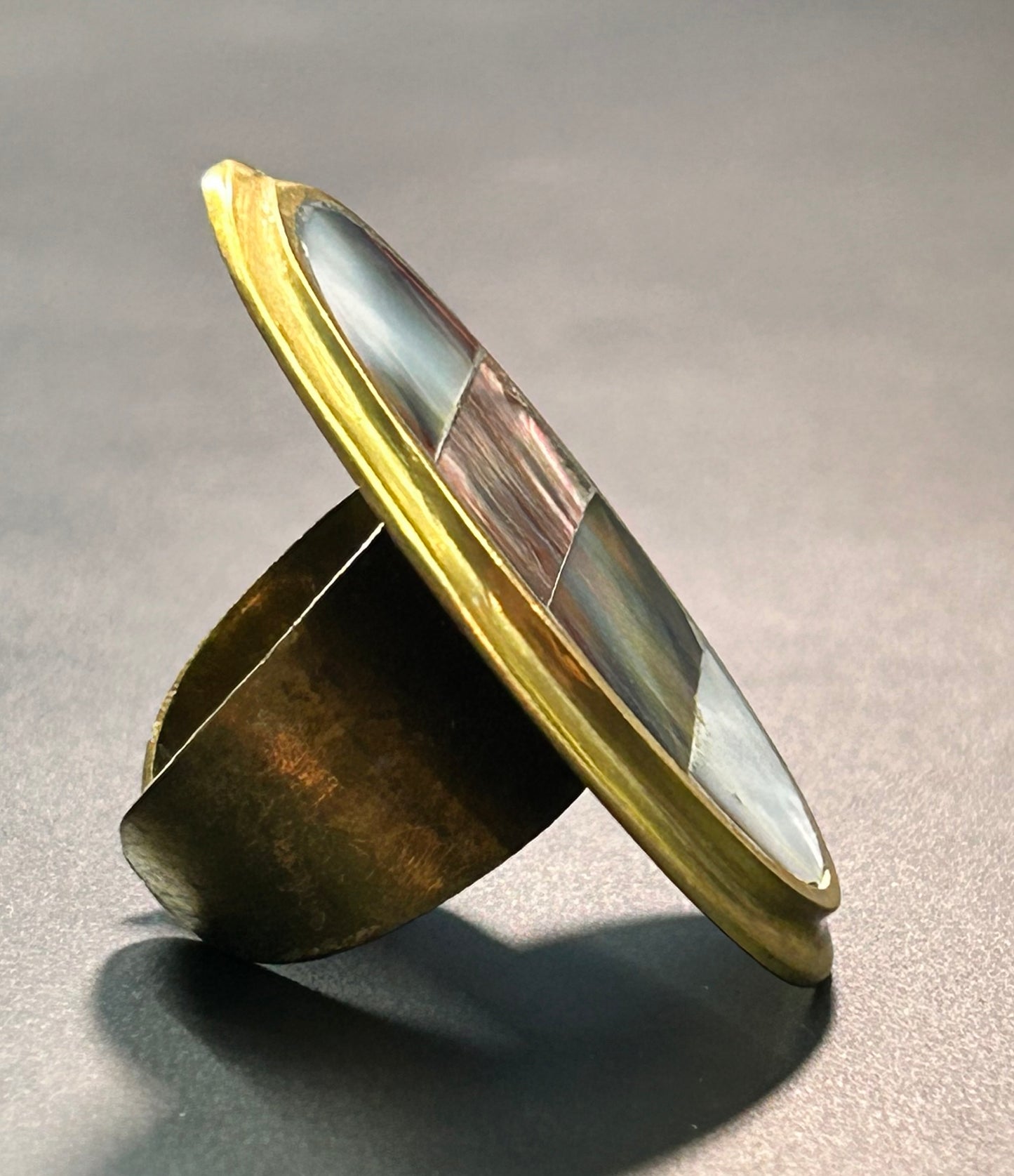 Brass Shell Ring
