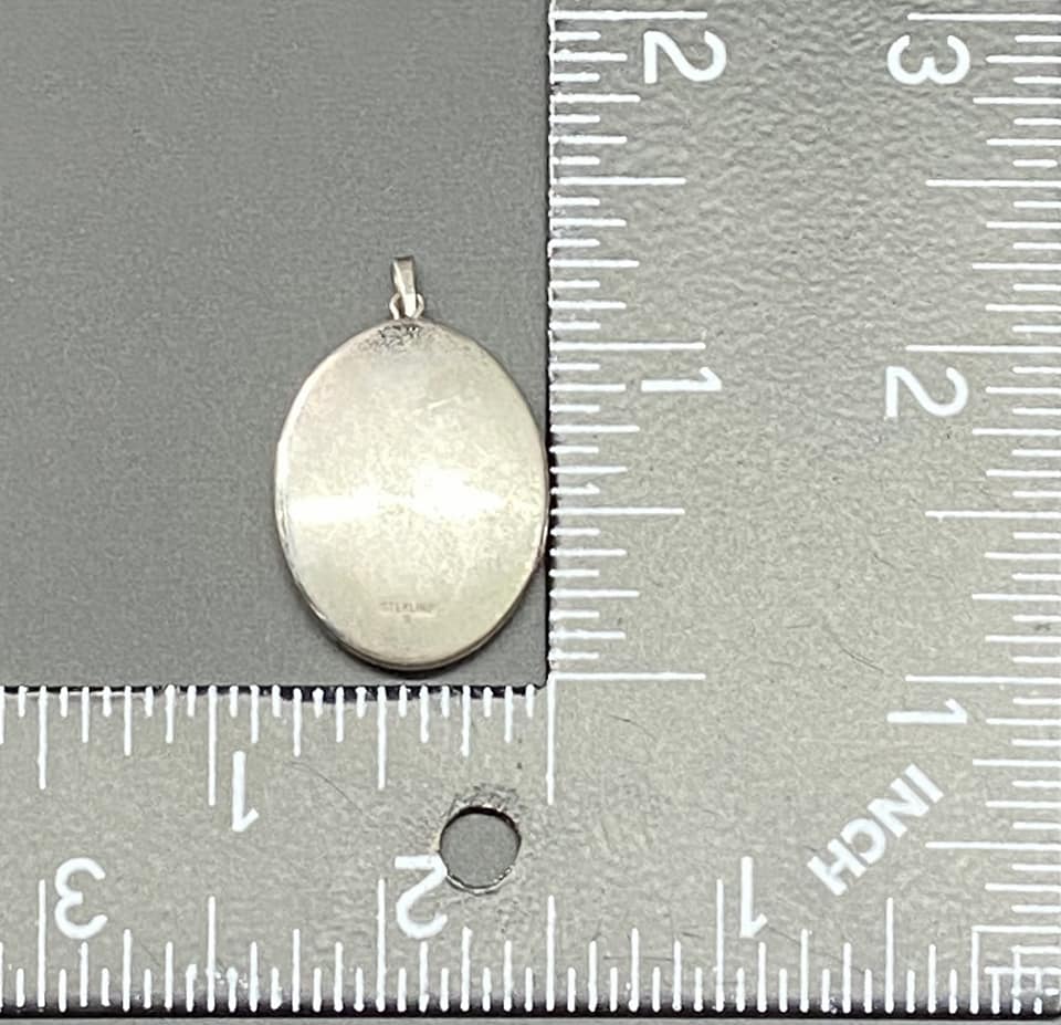 Sterling Silver Locket Pendant