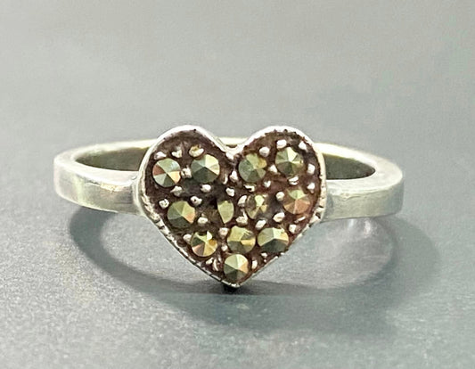 Sterling Silver Heart Ring