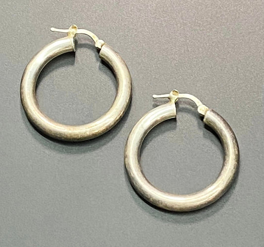 Sterling Silver Hoop Earrings