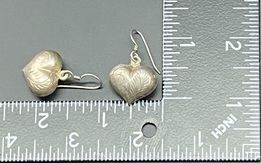 Sterling Silver Heart Earrings
